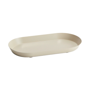 Small Metal Tray-Beige