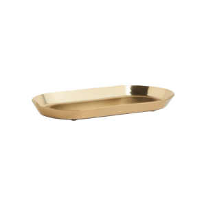 Small Metal Tray-Gold