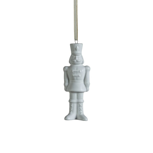 Ceramic Nutcracker Ornament