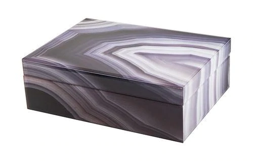 Mixed Gray Marble Box